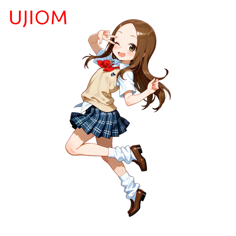 Baby Nursery Murals - UJIOM สติ๊กเกอร์ติดผนังลายทาคากิ ซัน สไตล์สนุกสนาน สำหรับตกแต่งห้องเด็กอ่อน สติ๊กเกอร์ติดขวดน้ำ