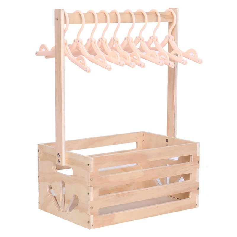 Baby Nursery Handles - ตะกร้าของขวัญสำหรับเด็กอ่อนทำจากไม้พร้อมหูหิ้ว, ตะกร้าเก็บของในห้องเด็กอ่อน, ชุดตกแต่งงานเลี้ยงฉลองทารกแรกเกิด