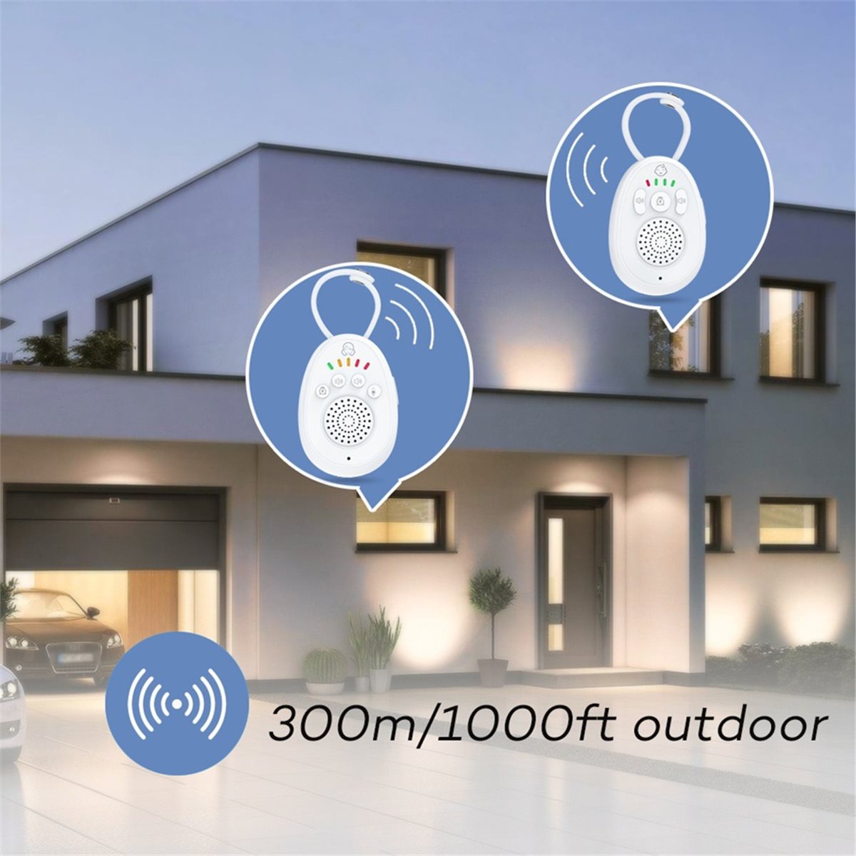 Wearable Baby Monitor - ~CLEARANCE A เครื่องส่งรับวิทยุไร้สาย 2.4GHz สำหรับเด็ก ขนาดเล็ก