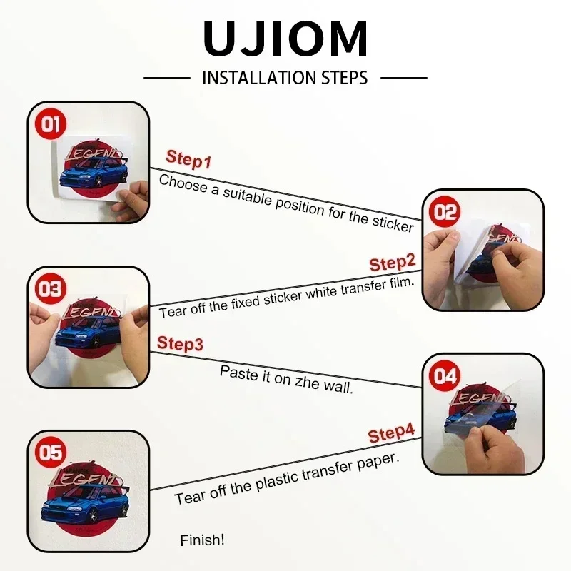 UJIOM สติ๊กเกอร์ติดผนังลายทาคา - Baby Nursery Murals บทวิจารณ์และราคา