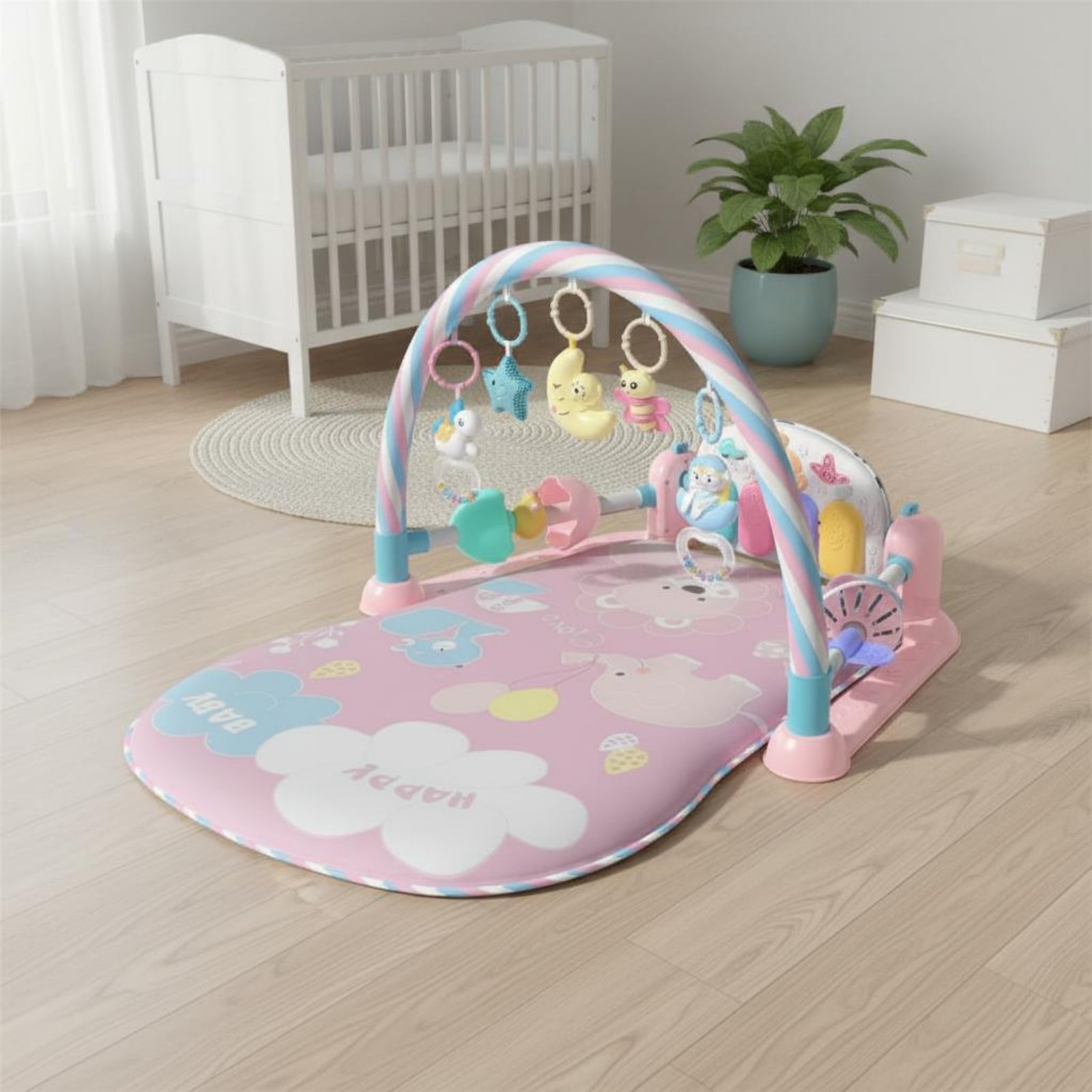 เปลเด็กอ่อนพร้อมฟังก์ชั่นดนตรี - Baby Nursery Bed บทวิจารณ์และราคา
