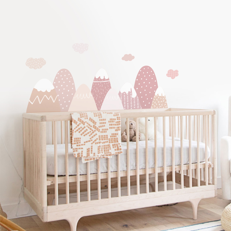 Nordic การตกแต่งบ้าน Hot Hot A - Baby Nursery Murals บทวิจารณ์และราคา