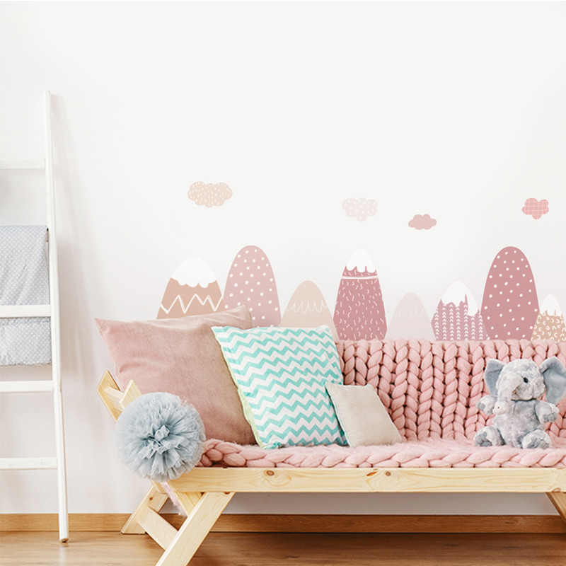 Nordic การตกแต่งบ้าน Hot Hot A - Baby Nursery Murals บทวิจารณ์และราคา