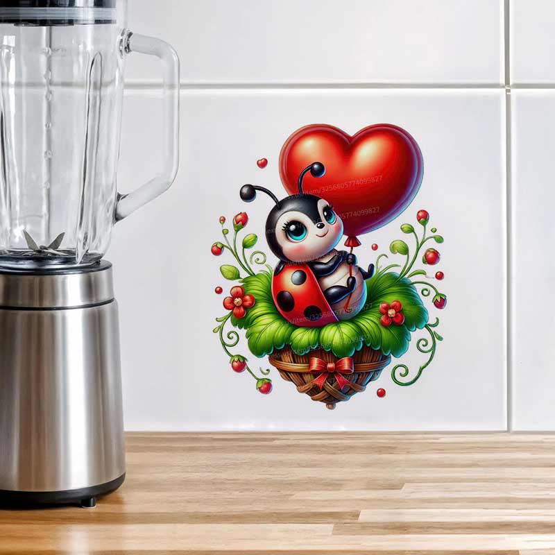 สติกเกอร์ติดผนังลายเต่าทองน่าร - Baby Nursery Murals บทวิจารณ์และราคา