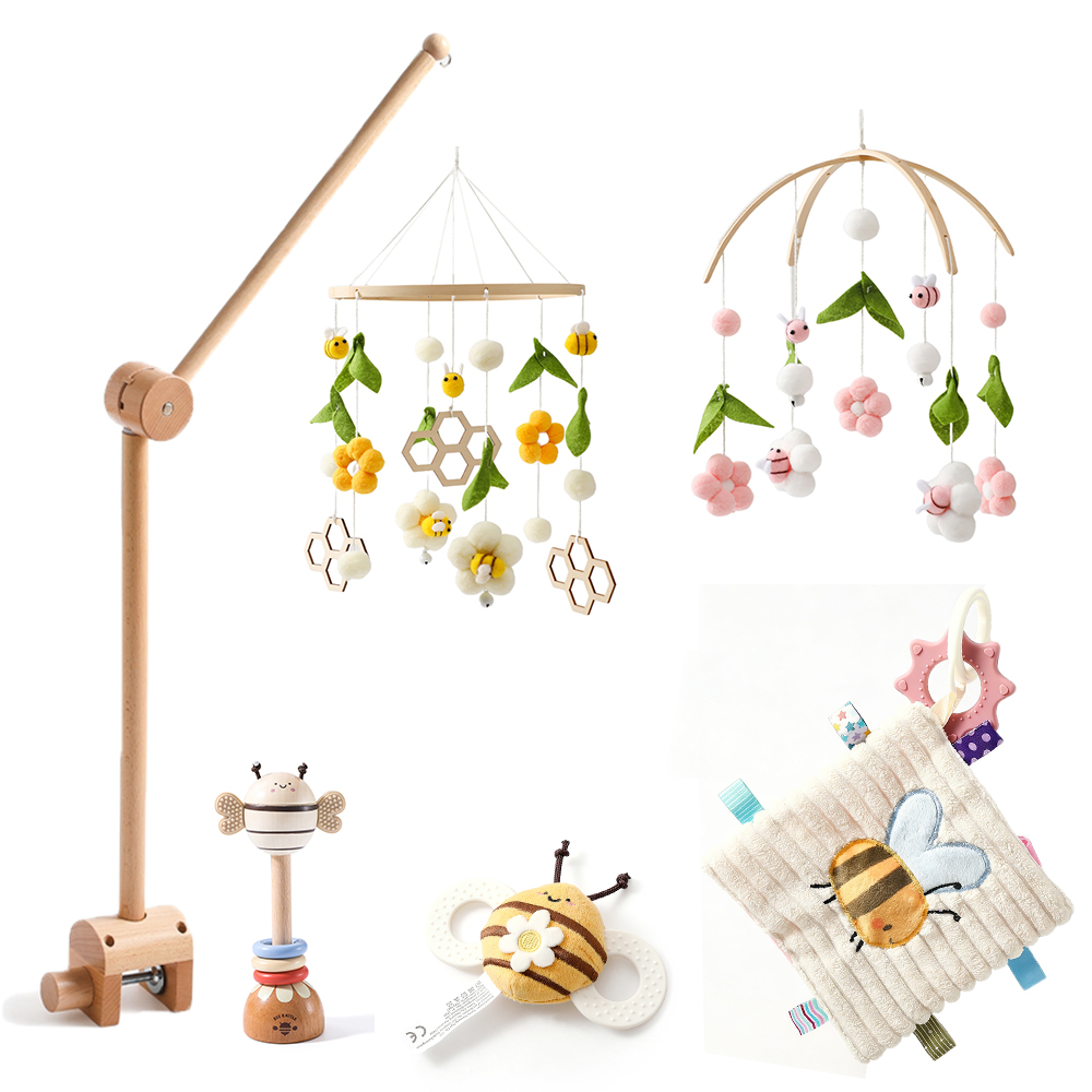 โมบายติดเตียงเด็กพร้อมของเล่นเ - Baby Nursery Music บทวิจารณ์และราคา