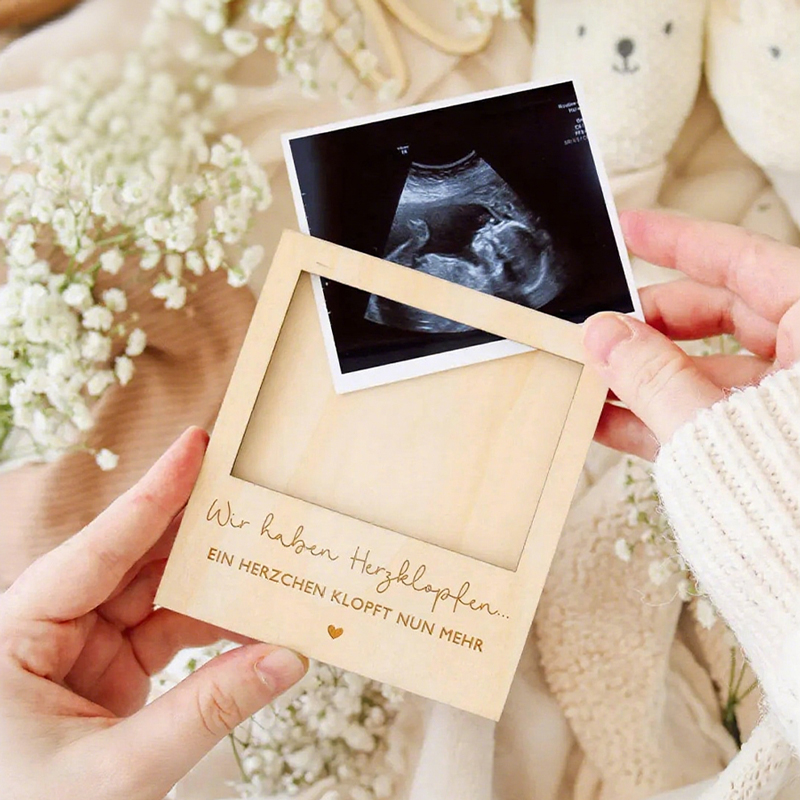 กรอบรูปไม้สำหรับประกาศตั้งครรภ - Baby Nursery Images บทวิจารณ์และราคา