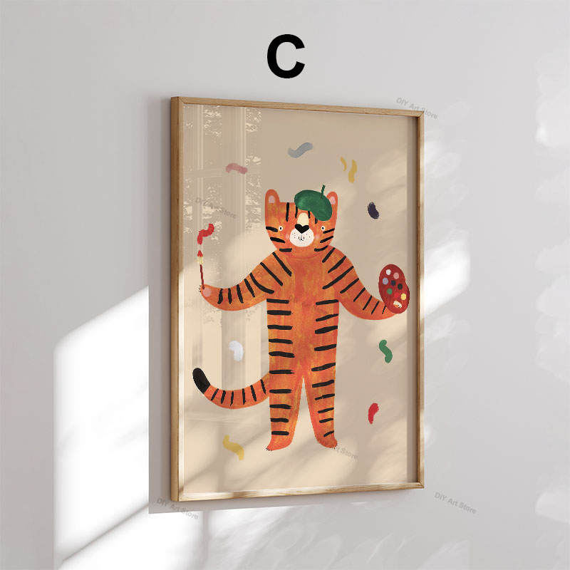 ภาพวาดการ์ตูนสัตว์น่ารักสำหรับ - Baby Nursery Images บทวิจารณ์และราคา