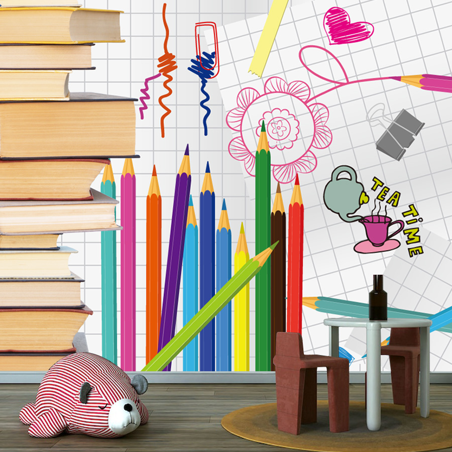 วอลเปเปอร์ติดผนังแบบลอกและติดเ - Baby Nursery Murals บทวิจารณ์และราคา