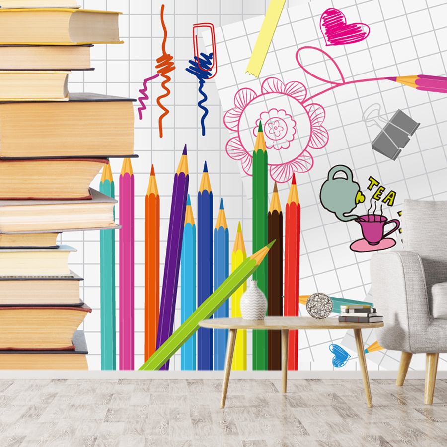 วอลเปเปอร์ติดผนังแบบลอกและติดเ - Baby Nursery Murals บทวิจารณ์และราคา