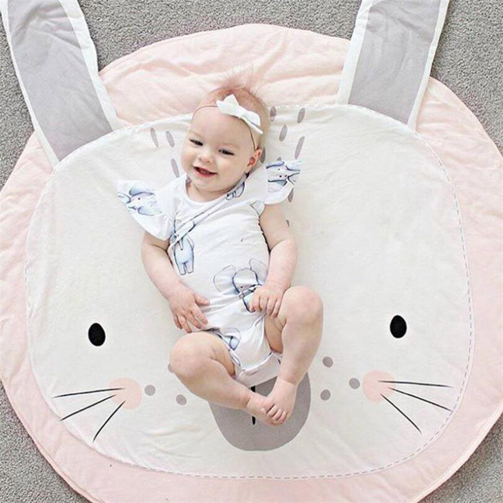 พรมลายสัตว์สำหรับเด็ก พรมกลมสำ - Baby Nursery Music บทวิจารณ์และราคา