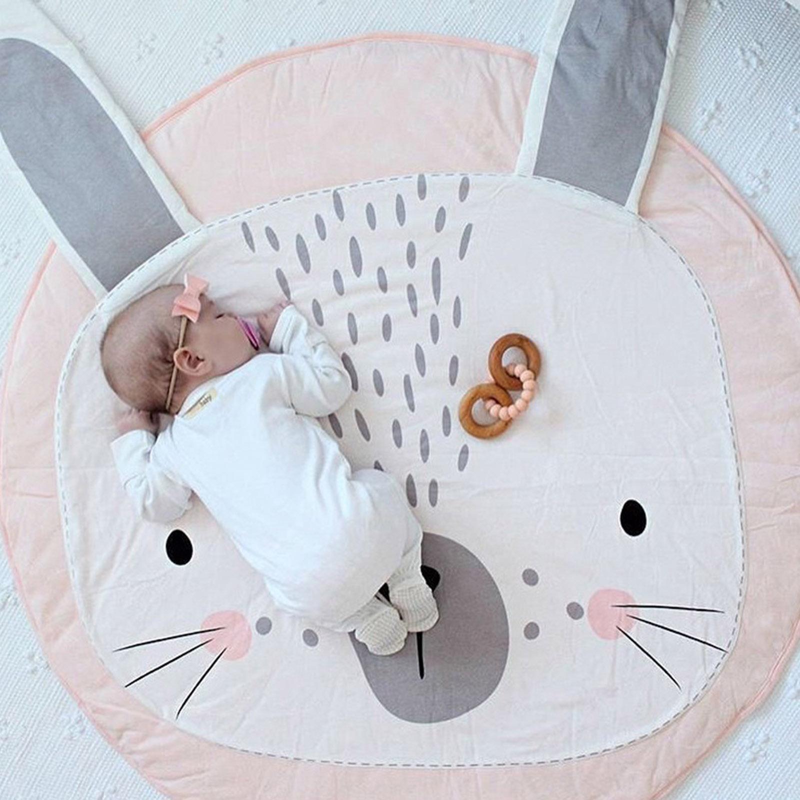 พรมลายสัตว์สำหรับเด็ก พรมกลมสำ - Baby Nursery Music บทวิจารณ์และราคา