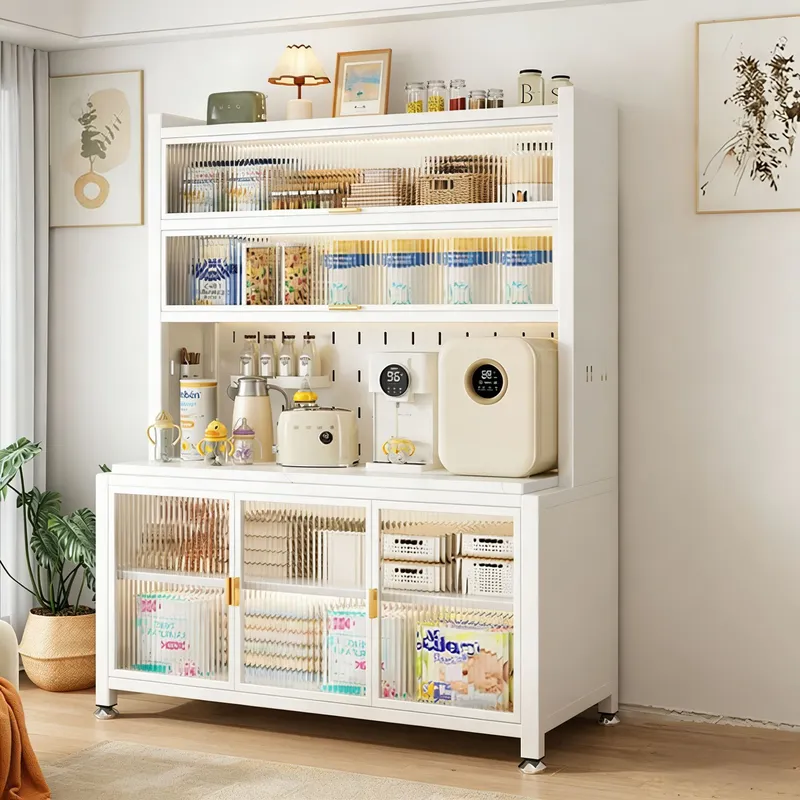 โต๊ะป้อนนมเด็กเหล็กพร้อมชั้นเก - Baby Nursery Shelves บทวิจารณ์และราคา