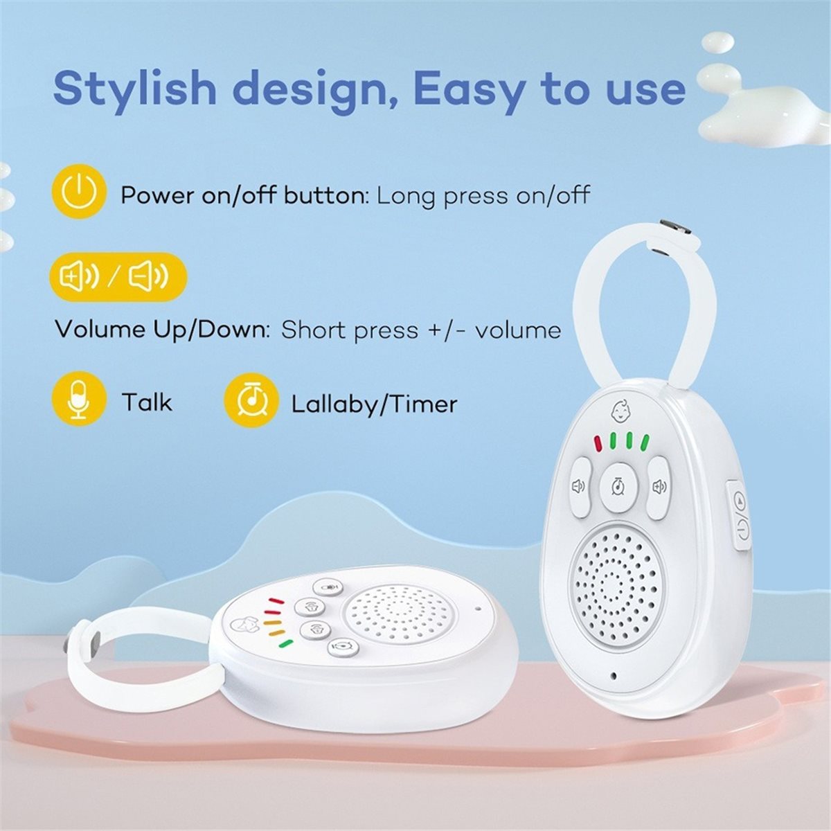 ~CLEARANCE A เครื่องส่งรับวิทย - Wearable Baby Monitor บทวิจารณ์และราคา