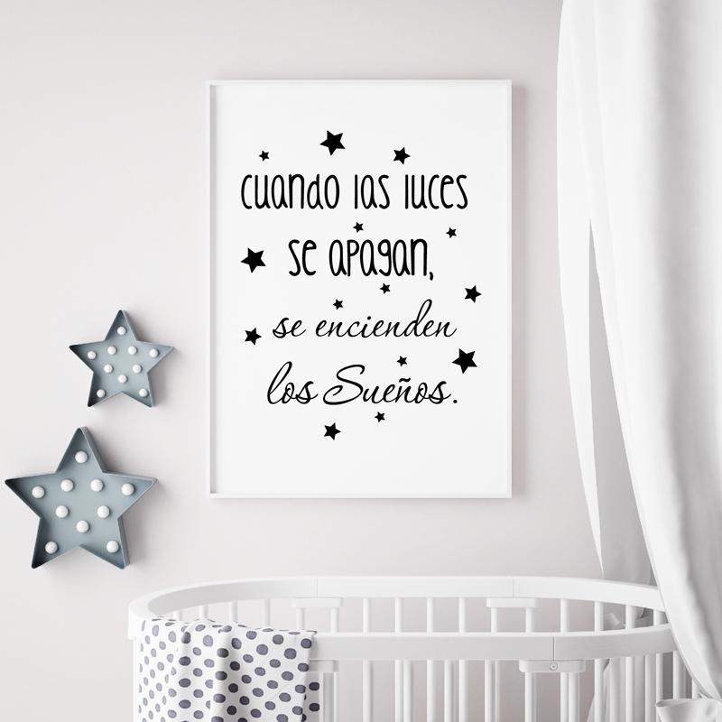สเปนเด็กห้องนอน Art Decor ภาพว - Baby Nursery In Spanish บทวิจารณ์และราคา