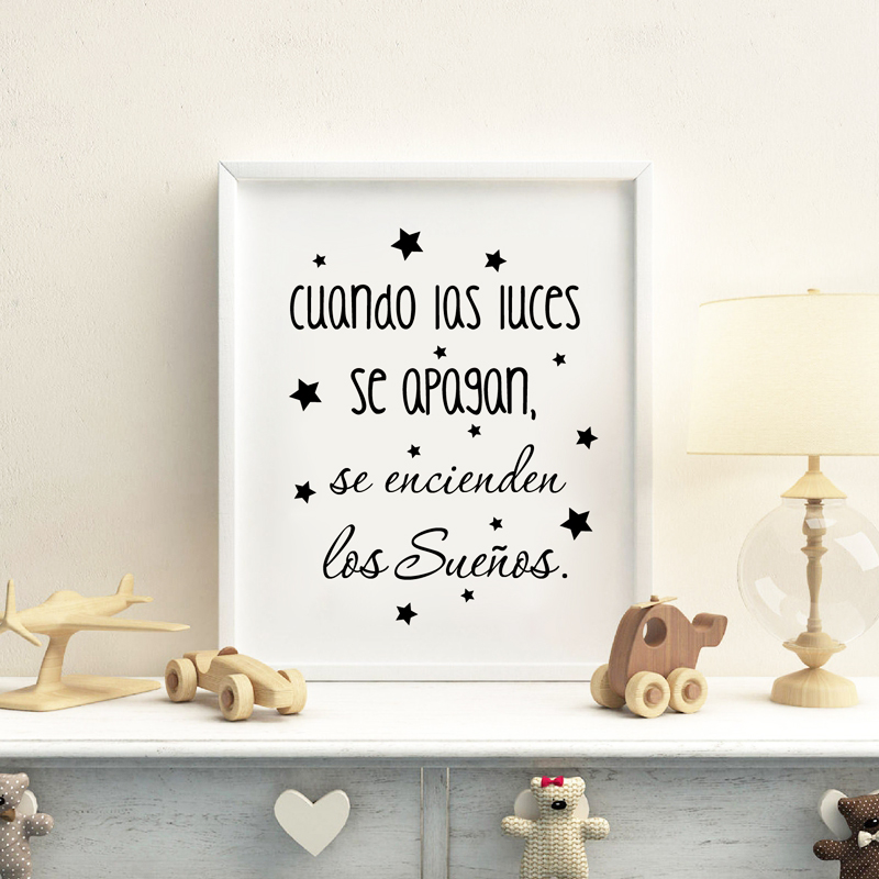 สเปนเด็กห้องนอน Art Decor ภาพว - Baby Nursery In Spanish บทวิจารณ์และราคา