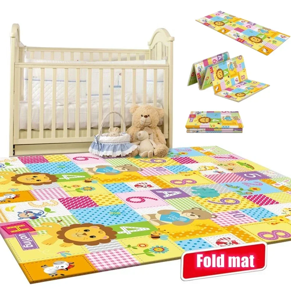 เด็กเล่นเสื่อพับได้ Xpe ปริศนา - Baby Nursery Music บทวิจารณ์และราคา