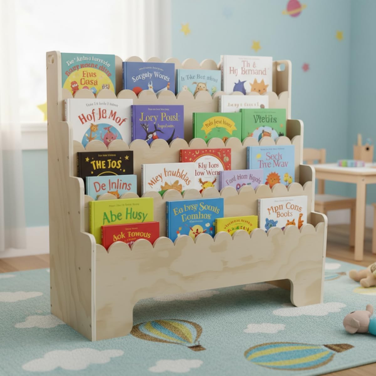 ชั้นวางหนังสือเด็ก 4 ชั้น, ชั้ - Baby Nursery Shelves บทวิจารณ์และราคา