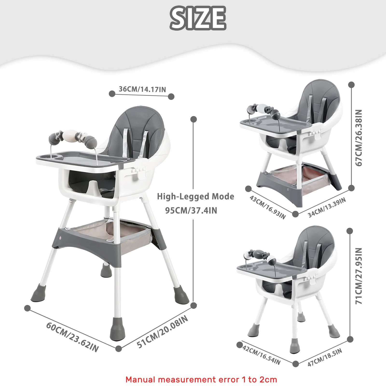 เก้าอี้สูงสำหรับเด็กปรับระดับไ - Baby Nursery Bed บทวิจารณ์และราคา